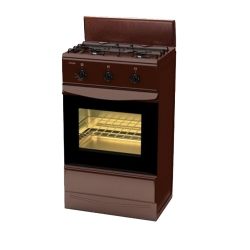 Газ. плита  Лада 2-х комф. с крышкой коричневая